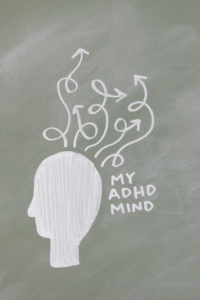 An illustration of the ADHD mind
