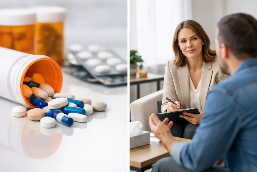 Medication Management Versus Therapy