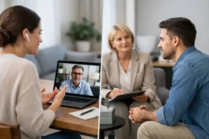 Telehealth Psychiatry vs In Person Care
