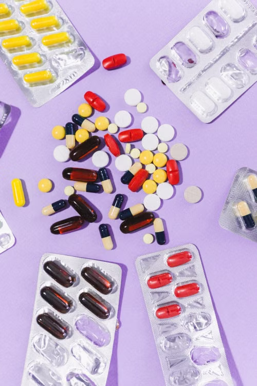 Assorted tablets
