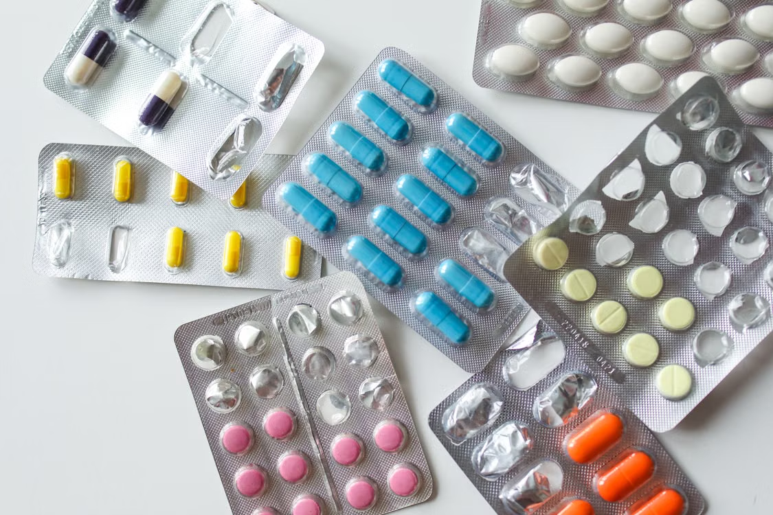 A picture of assorted tablets