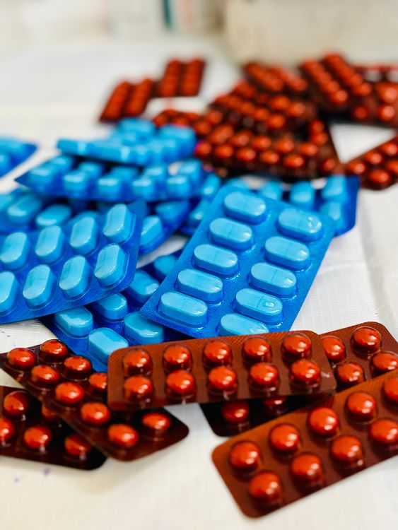 An assortment of pills